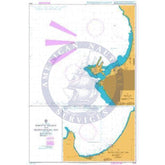 British Admiralty Nautical Chart 3076: Ports of Iquique and Mejillones del Sur